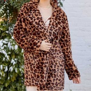Altar’d State Leopard Jacket/Coat